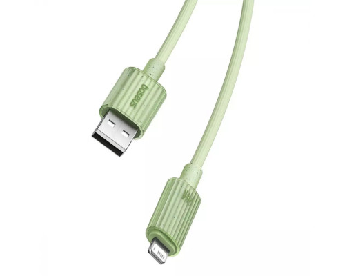 Кабель Baseus Habitat Series Fast Charging Cable USB to iP 2.4A 2m Natural Green (P10360200631-01)