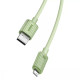 Кабель Baseus Habitat Series Fast Charging Cable USB to iP 2.4A 2m Natural Green (P10360200631-01)