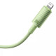 Кабель Baseus Habitat Series Fast Charging Cable USB to iP 2.4A 2m Natural Green (P10360200631-01)