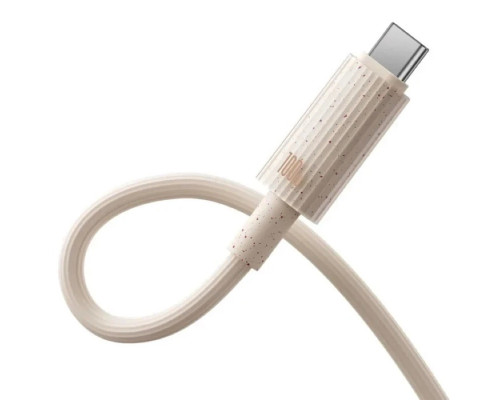 Кабель Baseus Habitat Series Fast Charging Cable USB to Type-C 100W 2m Wheat Pink (P10360203421-01)