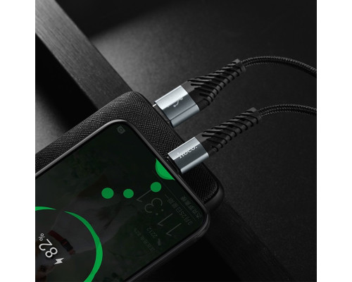 Кабель HOCO X38 Cool Charging data cable for Type-C (6931474710567)