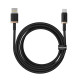 Кабель Baseus Dura Series Fast Charging Cable USB to Type-C 60W 2m Gold+Black (P10377802U01-02)