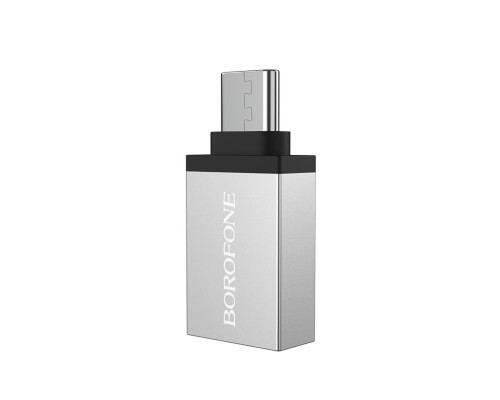 Адаптер BOROFONE BV3 adapter USB-A to USB-C aka Type-C converter, OTG support, USB 3.0 (BV3)