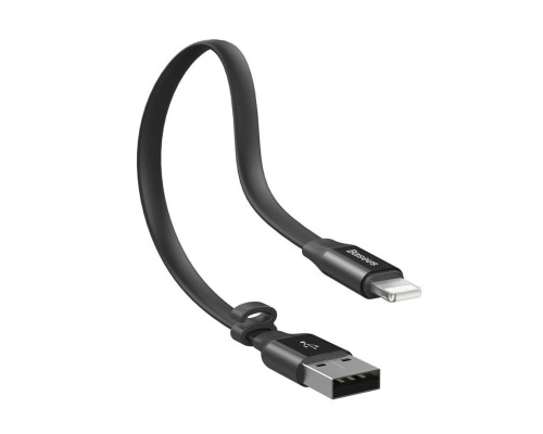 Кабель Baseus Nimble Portable Cable For Apple 23CM Black (CALMBJ-B01)