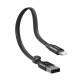 Кабель Baseus Nimble Portable Cable For Apple 23CM Black (CALMBJ-B01)