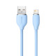 Кабель Baseus Jelly Liquid Silica Gel Fast Charging Data Cable USB to iP 2.4A 1.2m Blue (CAGD000003)