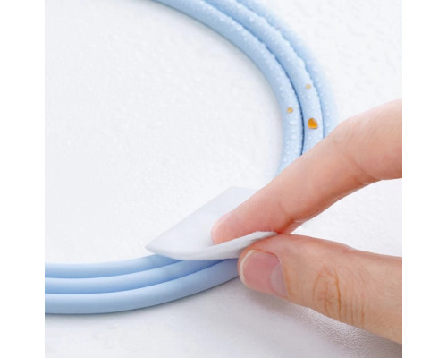Кабель Baseus Jelly Liquid Silica Gel Fast Charging Data Cable USB to iP 2.4A 1.2m Blue (CAGD000003)