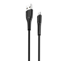 Кабель Usams US-SJ365 U35 Micro Charging Cable 1M Black (SJ365USB01)