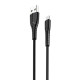 Кабель Usams US-SJ365 U35 Micro Charging Cable 1M Black (SJ365USB01)