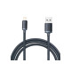 Кабель Baseus Crystal Shine Series Fast Charging Data Cable USB to iP 2.4A 2m Black (CAJY000101)