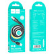 Кабель HOCO U110 USB to iP 2.4A, 1.2m, nylon, aluminum connectors, Black (6931474770561)