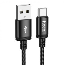 Кабель HOCO X91 Radiance charging data cable for Type-C(L=3M) Black (6931474788726)