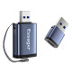 Адаптер Essager Soray OTG (Type-C Female to USB -AMale) USB3.0 Adaptor grey (EZJCA-SRB0G) (EZJCA-SRB0G)