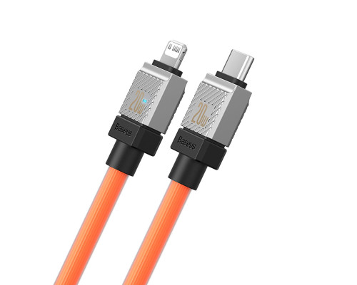 Кабель Baseus CoolPlay Series Fast Charging Cable Type-C to iP 20W 2m Orange (CAKW000107)