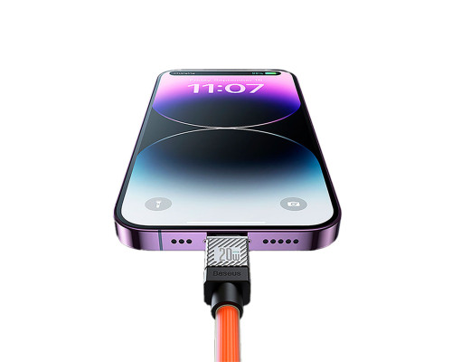 Кабель Baseus CoolPlay Series Fast Charging Cable Type-C to iP 20W 2m Orange (CAKW000107)