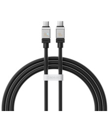Кабель Baseus CoolPlay Series Fast Charging Cable Type-C to Type-C 100W 2m Black (CAKW000301)