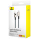 Кабель Baseus Unbreakable Series Fast Charging Data Cable Type-C to Type-C 100W 1m Stellar White (P10355800221-00)