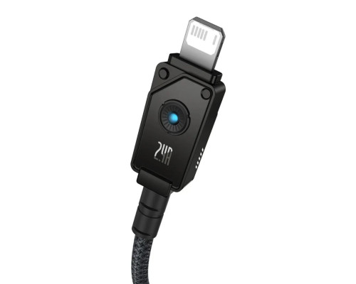 Кабель Baseus Unbreakable Series Fast Charging Data Cable USB to iP 2.4A 1m Cluster Black (P10355802111-00)