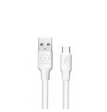 Кабель WUW-X168 USB Type-C 5А white (6972573331635)