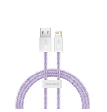 Кабель Baseus Dynamic Series Fast Charging Data Cable USB to iP 2.4A 2m Purple (CALD000505)