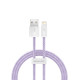 Кабель Baseus Dynamic Series Fast Charging Data Cable USB to iP 2.4A 2m Purple (CALD000505)