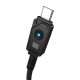 Кабель Baseus Unbreakable Series Fast Charging Data Cable USB to Type-C 100W 2m Cluster Black (P10355801111-01)