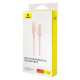 Кабель Baseus Habitat Series Fast Charging Cable Type-C to iP 20W 2m Wheat Pink (P10360201421-01)