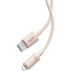 Кабель Baseus Habitat Series Fast Charging Cable Type-C to iP 20W 2m Wheat Pink (P10360201421-01)