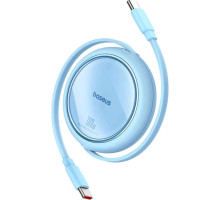 Кабель Baseus Free2Draw Mini Retractable Charging Cable Type-C to Type-C 100W 1m Galaxy Blue (P10364500311-00)