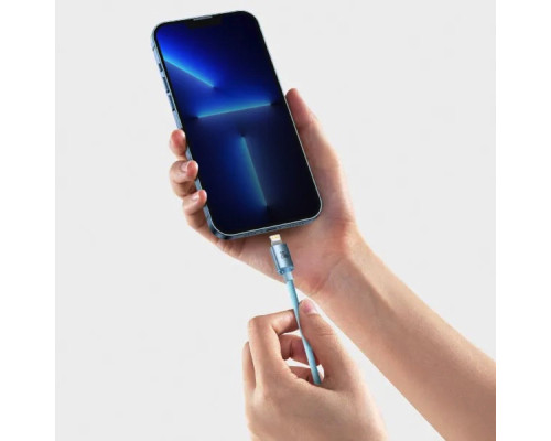 Кабель Baseus Gem Fast-Charging Data Cable USB-C to iP 20W 2m Galaxy Blue (P10373001311-01)