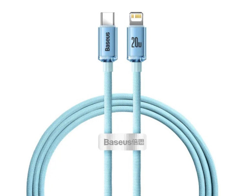 Кабель Baseus Gem Fast-Charging Data Cable USB-C to iP 20W 2m Galaxy Blue (P10373001311-01)