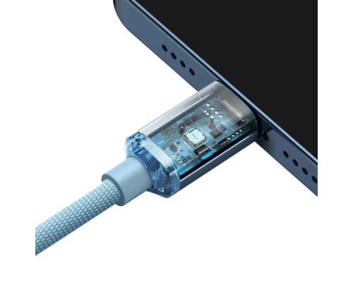 Кабель Baseus Gem Fast-Charging Data Cable USB-C to iP 20W 2m Galaxy Blue (P10373001311-01)