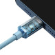 Кабель Baseus Gem Fast-Charging Data Cable USB-C to iP 20W 2m Galaxy Blue (P10373001311-01)