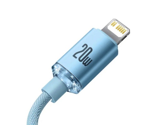 Кабель Baseus Gem Fast-Charging Data Cable USB-C to iP 20W 2m Galaxy Blue (P10373001311-01)