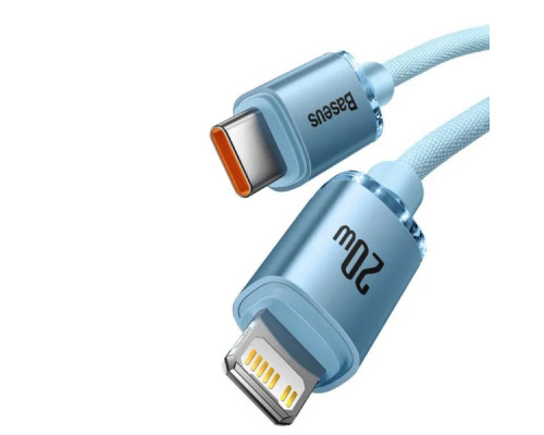 Кабель Baseus Gem Fast-Charging Data Cable USB-C to iP 20W 2m Galaxy Blue (P10373001311-01)