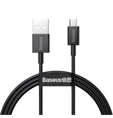 Кабель Baseus Superior Series Fast Charging Data Cable USB to Micro 2A 1m Black (CAMYS-01)