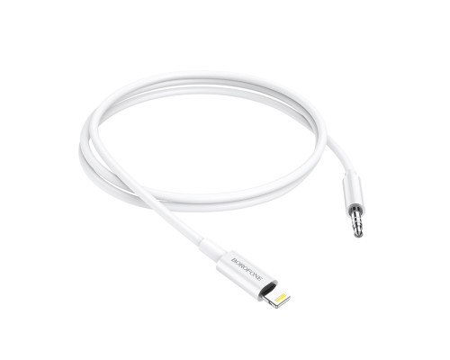 Аудiо-кабель BOROFONE BL9 Digital audio conversion cable for iP White (BL9W)