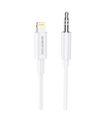 Аудiо-кабель BOROFONE BL9 Digital audio conversion cable for iP White (BL9W)