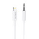 Аудiо-кабель BOROFONE BL9 Digital audio conversion cable for iP White (BL9W)