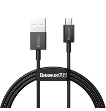 Кабель Baseus Superior Series Fast Charging Data Cable USB to Micro 2A 2m Black (CAMYS-A01)