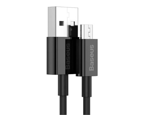 Кабель Baseus Superior Series Fast Charging Data Cable USB to Micro 2A 2m Black (CAMYS-A01)