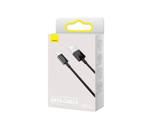 Кабель Baseus Superior Series Fast Charging Data Cable USB to Micro 2A 2m Black (CAMYS-A01)