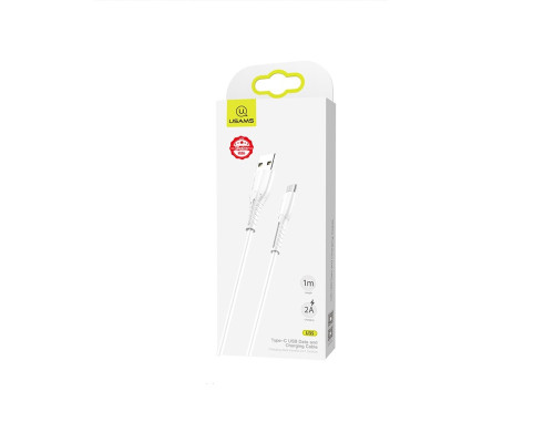 Кабель Usams US-SJ365 U35 Micro Charging Cable 1M White (SJ365USB02)