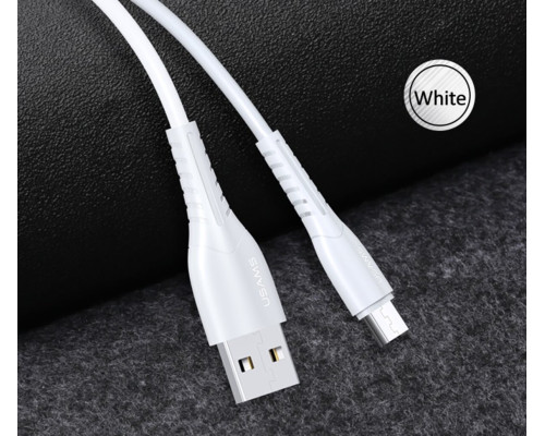 Кабель Usams US-SJ365 U35 Micro Charging Cable 1M White (SJ365USB02)