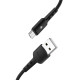 Кабель HOCO X30 Star Charging data cable for Micro Black (6957531091141)