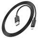 Кабель HOCO X88 Gratified charging data cable for Micro Black (6931474783325)