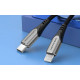 Кабель Vention USB 2.0 C to Lightning Cable 1M Gray Aluminum Alloy Type (TACHF) (TACHF)