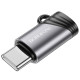 Адаптер BOROFONE BV20 Type-C male to iP female adapter Black (6941991110283)