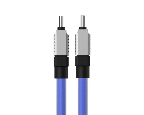 Кабель Baseus CoolPlay Series Fast Charging Cable Type-C to Type-C 100W 1m  Blue (CAKW000203)