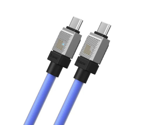 Кабель Baseus CoolPlay Series Fast Charging Cable Type-C to Type-C 100W 1m  Blue (CAKW000203)